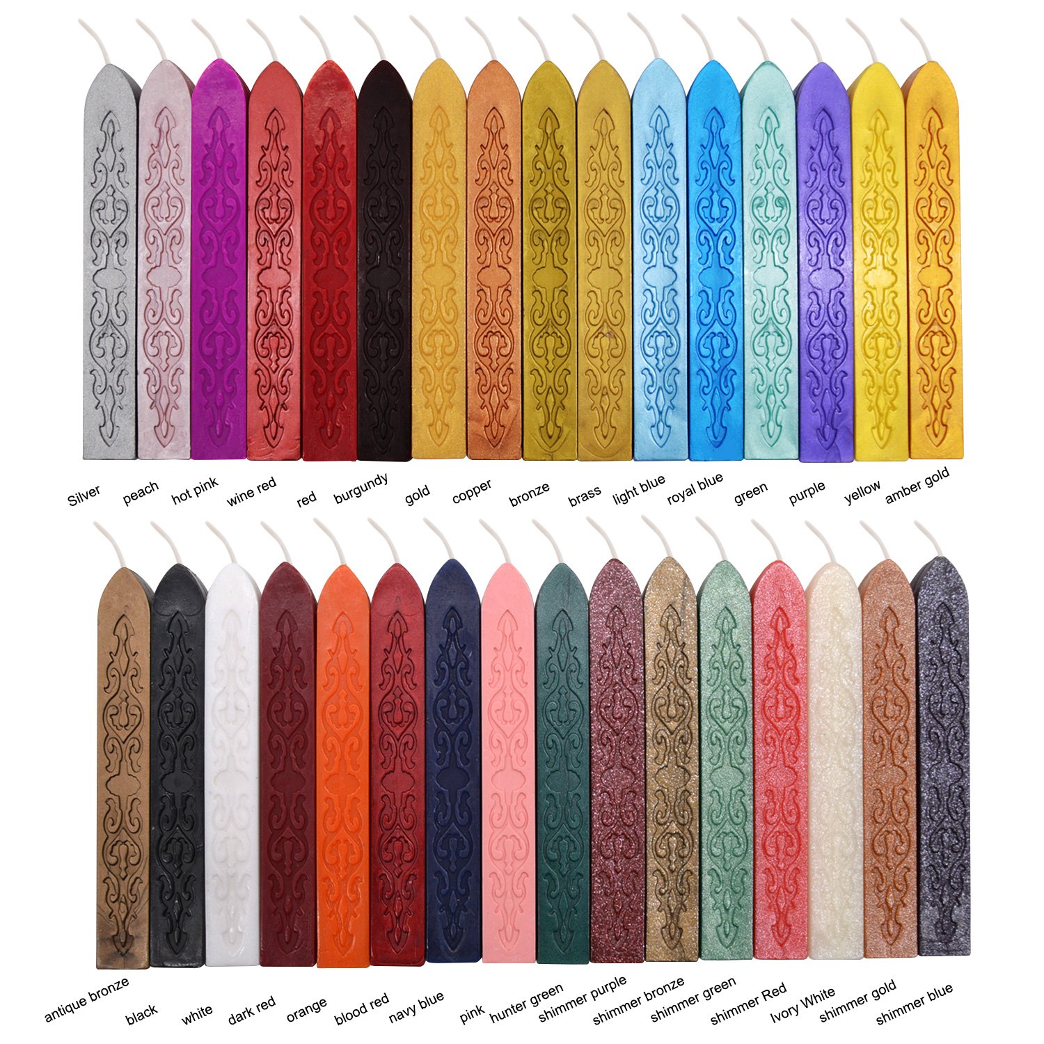 Tabo hot sale sealing wax candle with wick