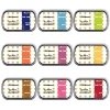 Factory OEM Craft Water Based Washable Glitter Shimmer Effect Large Colorful Glitter Ink Stamp Pad For Card Making