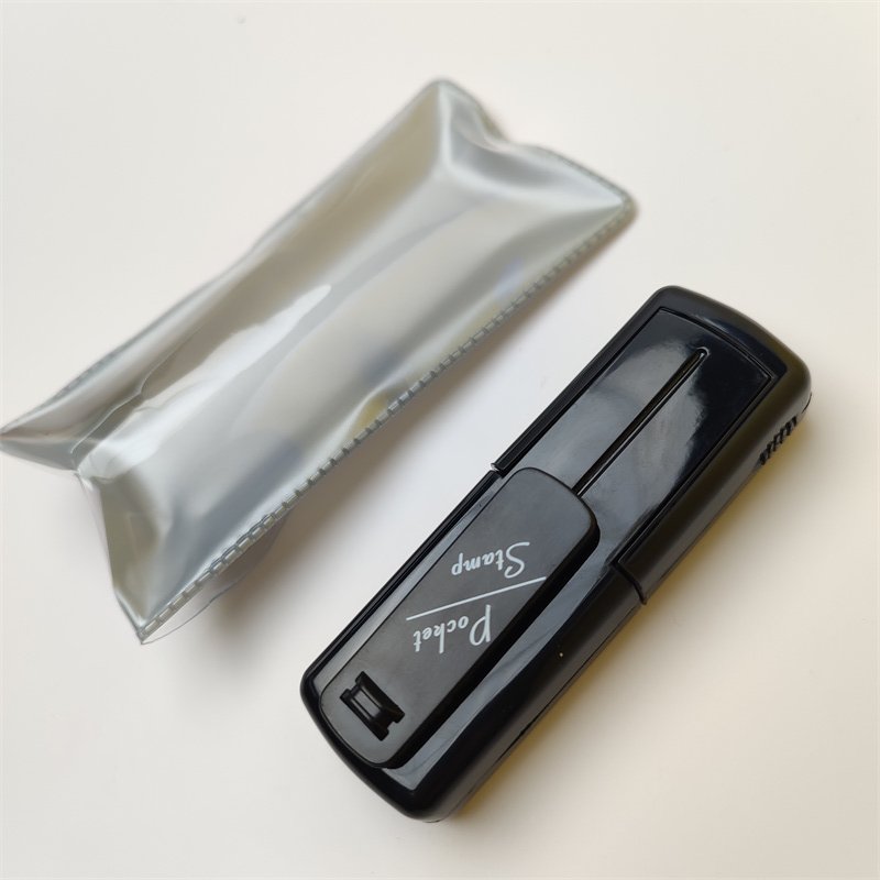 High Quality Kojoy 38*14mm 47*18mm Portable Self Inking Pocket Stamps