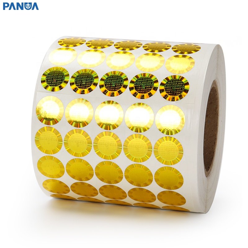 Printing label stamps hologram paint laser thermal hologram transport custom shape hologram id sticker security