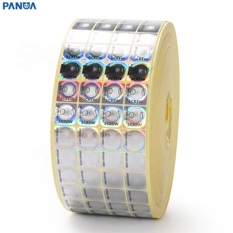 Printing label stamps hologram paint laser thermal hologram transport custom shape hologram id sticker security