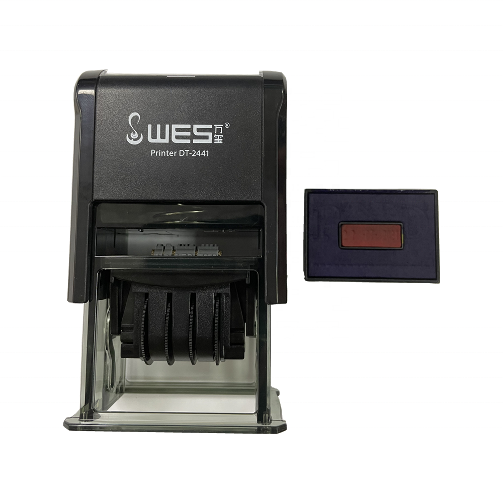 WES custom self inking stamp oval square shape company seal,notary public stamps,machine,automatic