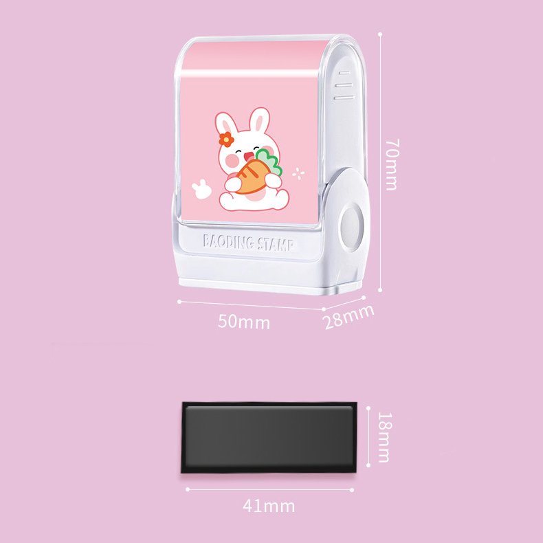 Kids name stamp factory wholesale custom design kids clothing waterproof name stamp