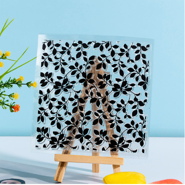 Low MOQ Now Product Retro Letter Flower Clear Rubber Stamps Custom Silicone Clear Stamp for Card Making Scrapbooking