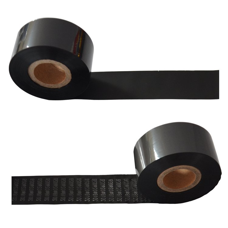 Black 30mm 100M coding foil hot stamp ribbon for hp241 hp241b dy-8 date coding machine