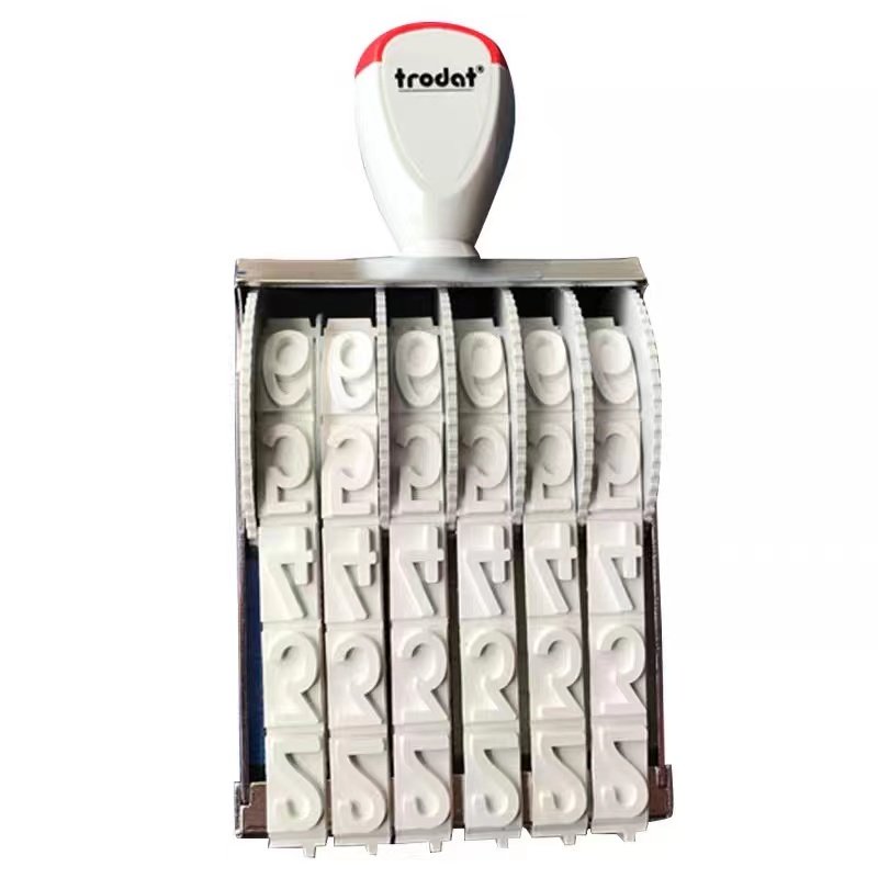 6 digits height 18mm trodat 15186 date stamp self-inking trodat stamp