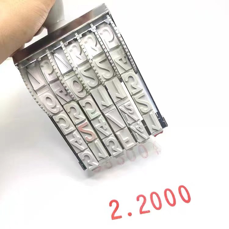 6 digits height 18mm trodat 15186 date stamp self-inking trodat stamp