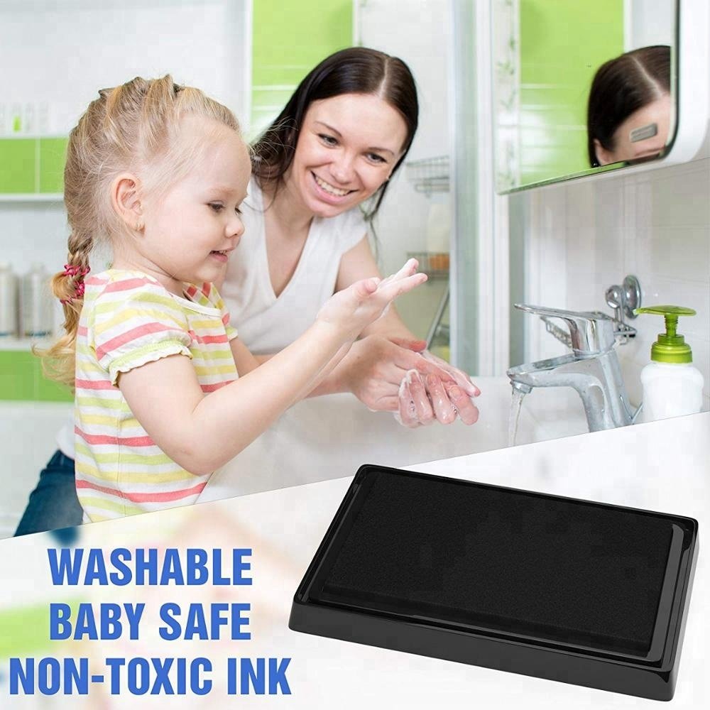 2023 new product stamp ink pad/fingerprint ink pad/Inkless Thumb Print Pad finger print stamp ink pad Washable - Multiple Colors