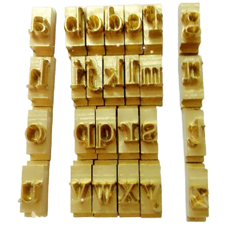 Copper Brass Stamping 537 Flexible Numbers Hot Letter Forming Character Stamp Die Letter Symbol Character for Custom
