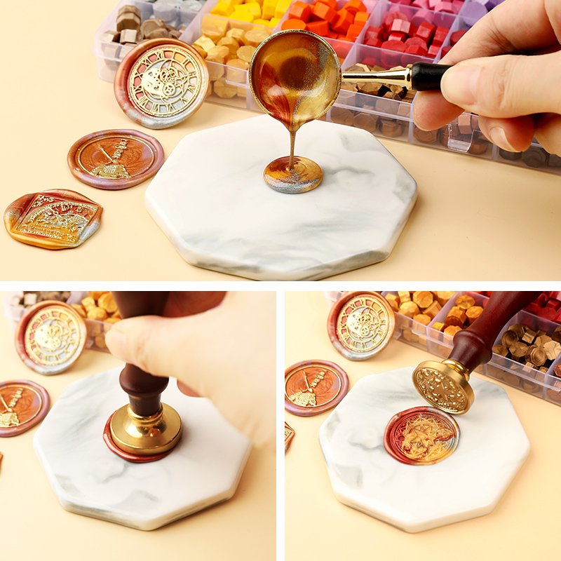 24 color boxed sealed wax, fire paint seal, wax bead invitation, envelope sealing wax manufacturer wholesale