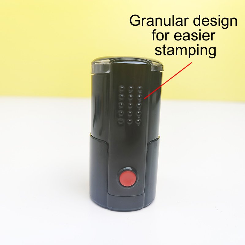 Custom Automatic Rubber Personalized Round Teacher Stamp Self-Inking Rubber Stamp Sellos Tampons