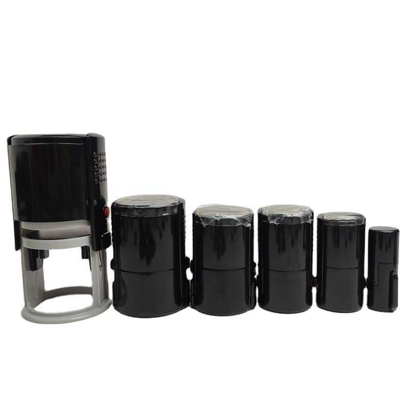 Custom Automatic Rubber Personalized Round Teacher Stamp Self-Inking Rubber Stamp Sellos Tampons