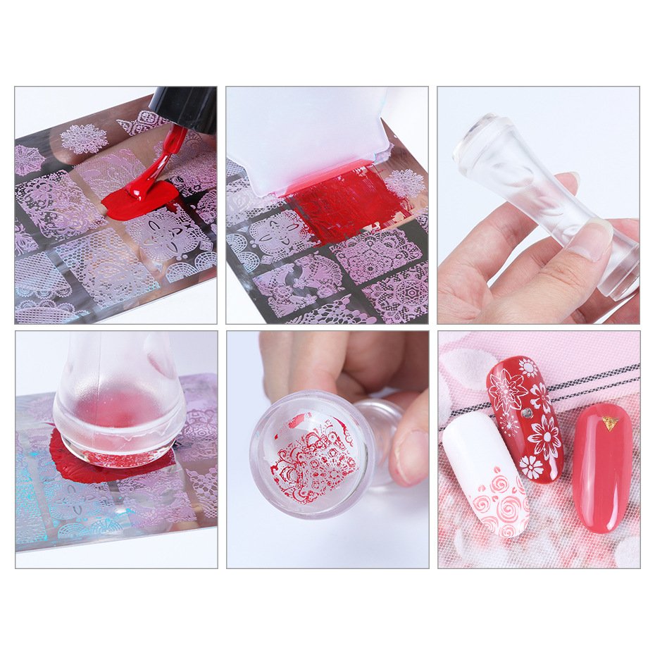 12*4cm Nail Art Templates Stamping Plate Summer Ocean Design Flower Starfish Temperature Lace Stamp Manicure Templates Plates