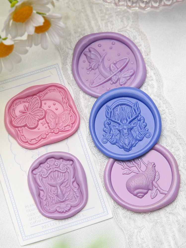 All Souls Series Stamps Solid Brass Embossed Stamp Cards Envelopes Wedding Invitations Gift Packaging Manufacturer Wholesale