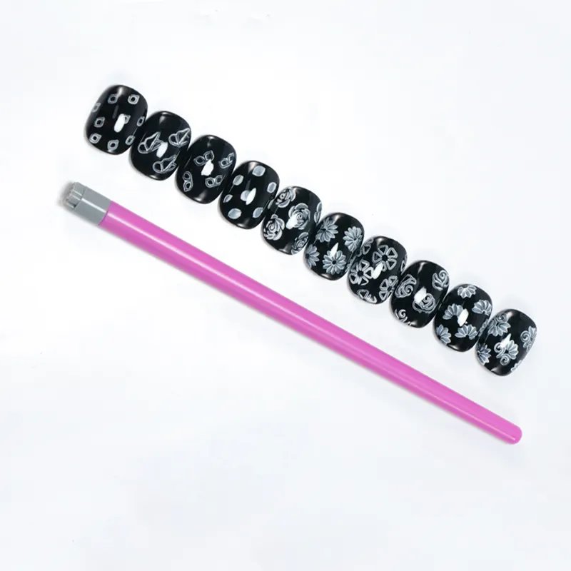 New Style Products Easy Nail Art Stamping Pens Handmade Nail Dotting Tools Stamper Nail Art Stamp Pen Set