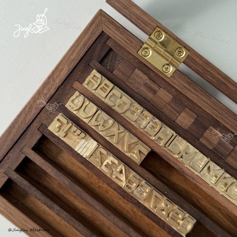 Leather Stamp Letters Custom Brass Stamping Flexible Alphabet Mold Stamping Tools for Hot Foil Stamping Machine