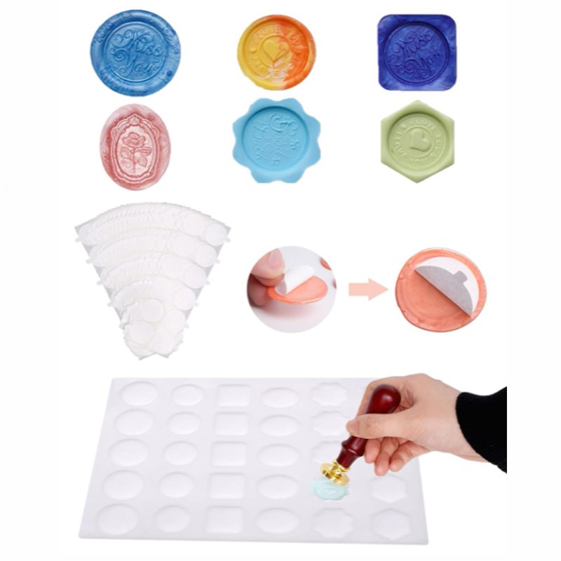 Silicone DIY Craft Adhesive Waxing Tool Wax Seal Mat for Wax Seal Stamp