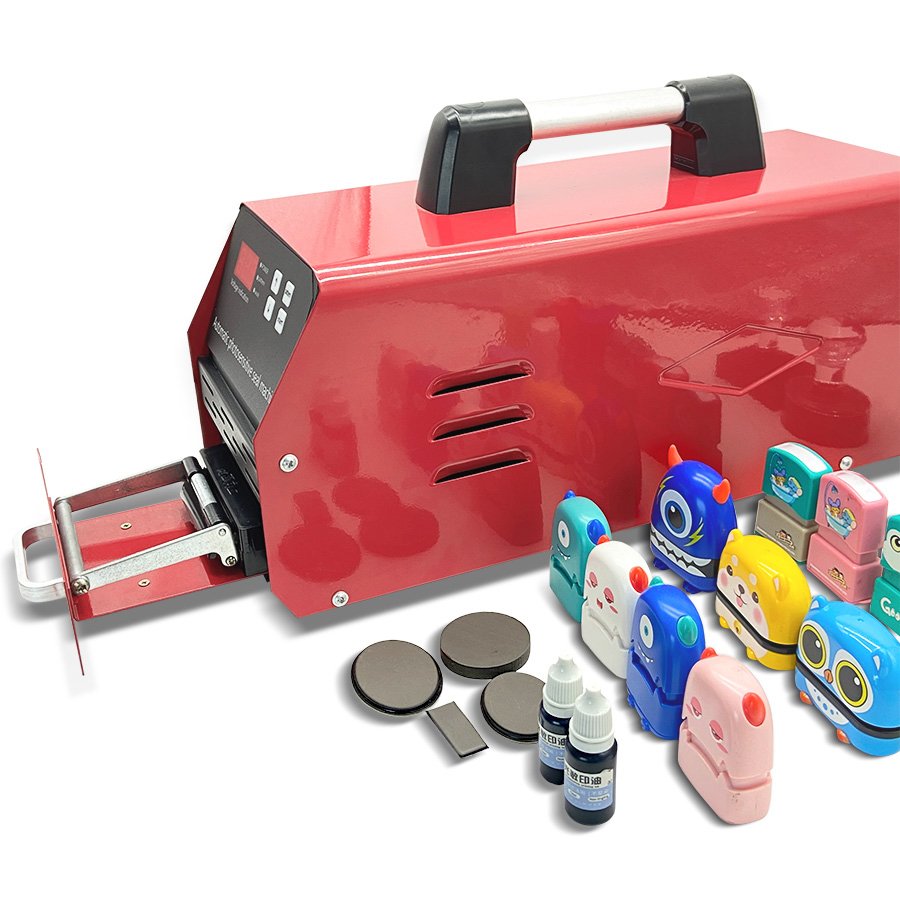 Wholesale flash stamp machine automatic office time stamp machine paper stamp making machine
