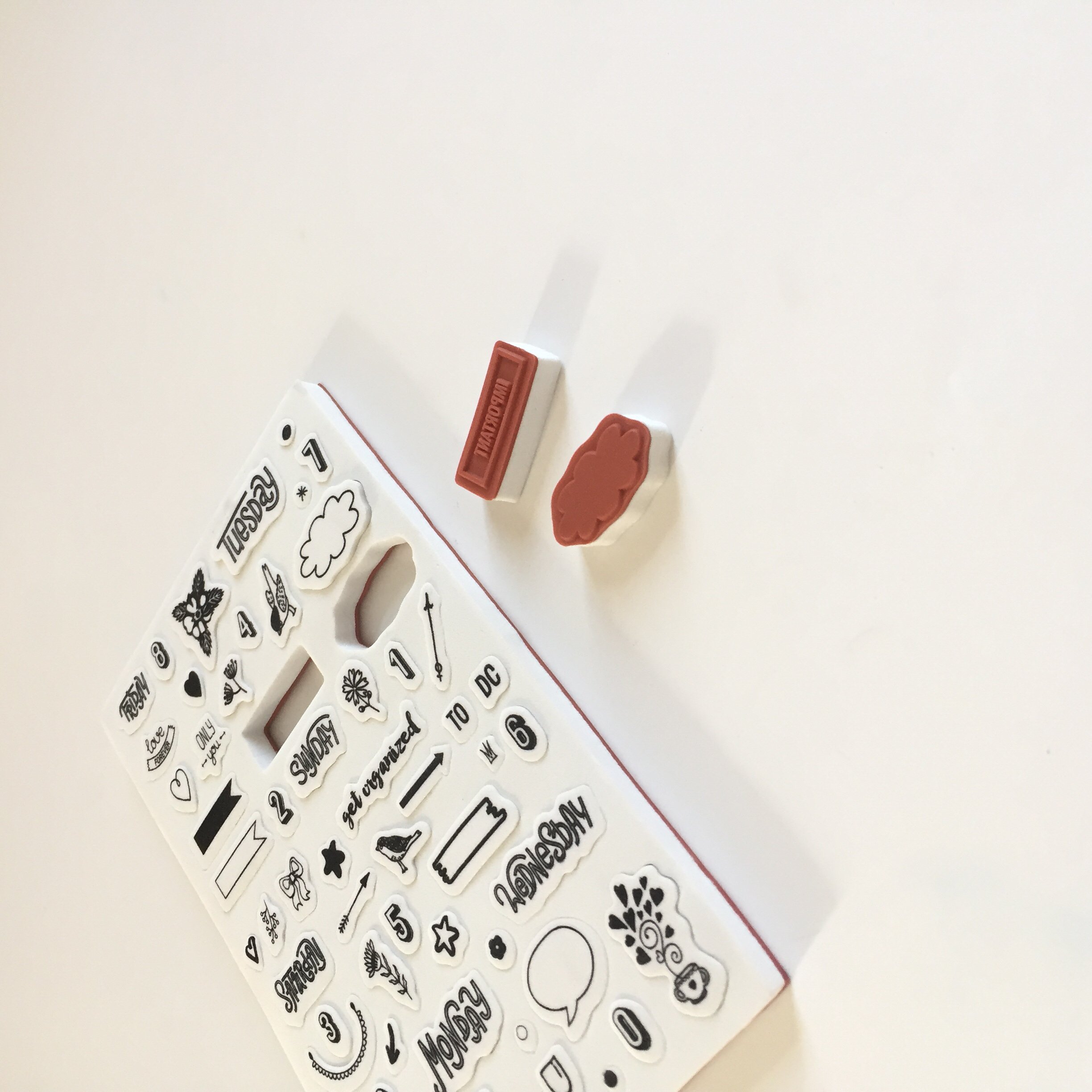 Foam stamp customization Professional manufacturer of cartoon foam stamp Support pattern customization MOQ3000pcs