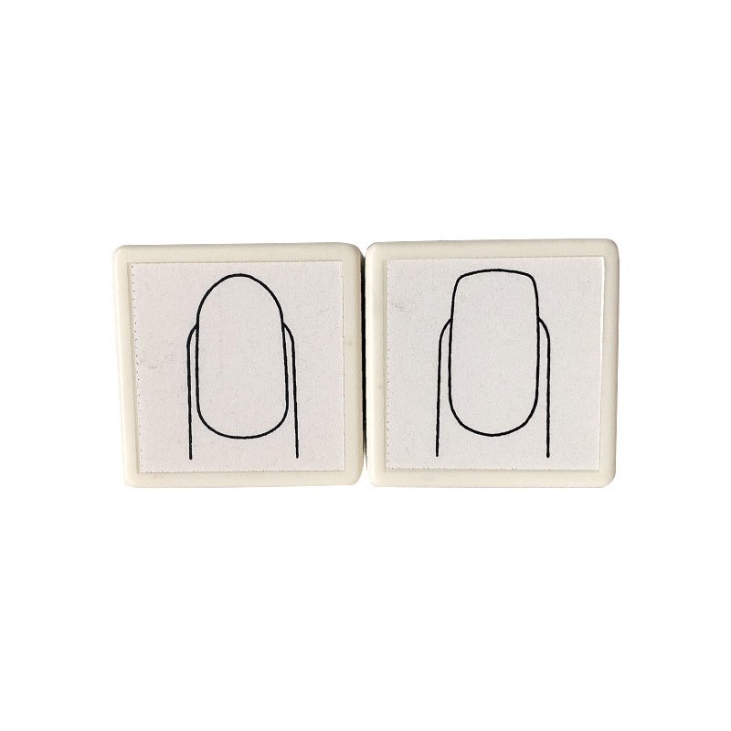 Nail art novice wear watercolor hand-painted nail practice stamp design nail style stamp mold DIY production tool