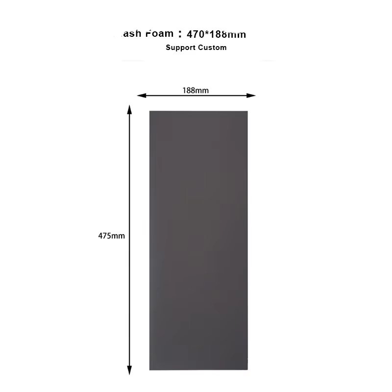 source manufacturer 3 4 7mm rubber pad making photosensitive pad pre inking stamp flash foam flash stamp foam