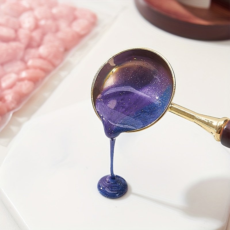 Small glass bottle sealing wax particles color mixing color sealing wax Stamp materials Envelope invitation