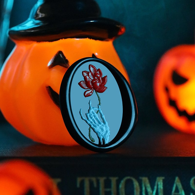 Best Price 2024 Halloween Series Pumpkin Lantern Ghost Witch Wax Seal Stamp Head