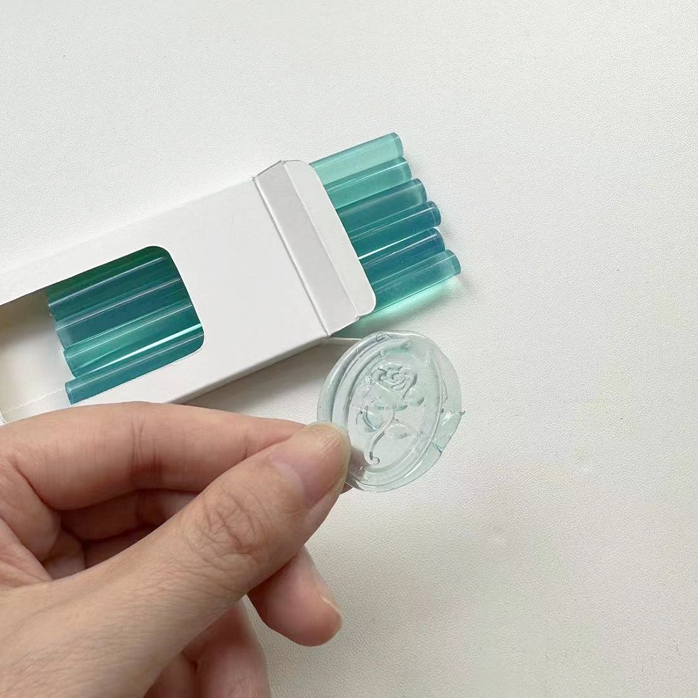 DIY STAMP Wax Sticks for Melting Glue Gun Sealing Wax Sticks Wedding Party Invitation transparent clear Sealing Wax for Fashion