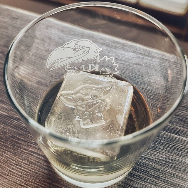 Inverted Extra Depth Engraving Ice Stamp With Solid Brass Head