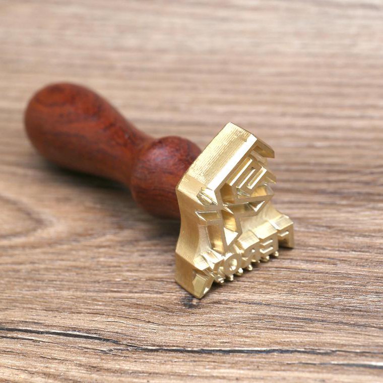Inverted Extra Depth Engraving Ice Stamp With Solid Brass Head