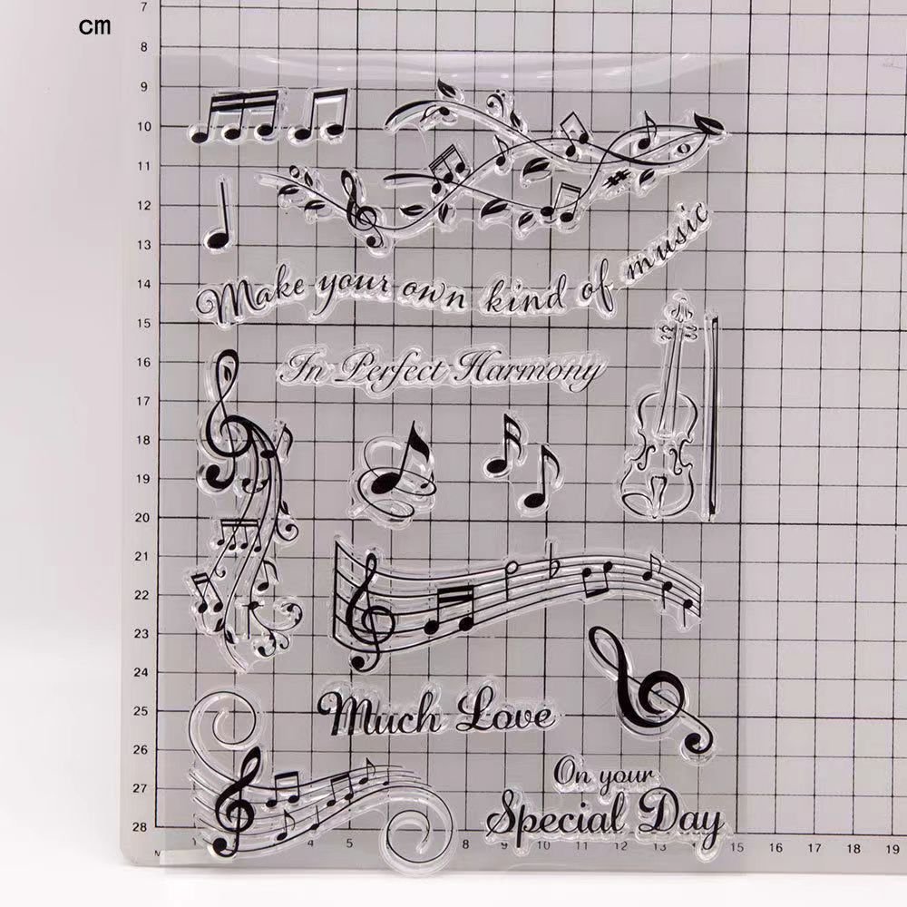 Personalized Custom Silicone Transparent Stamps Clear Stamp for Cards Making DIY Scrapbooking Photo Album Decoration Paper Craft