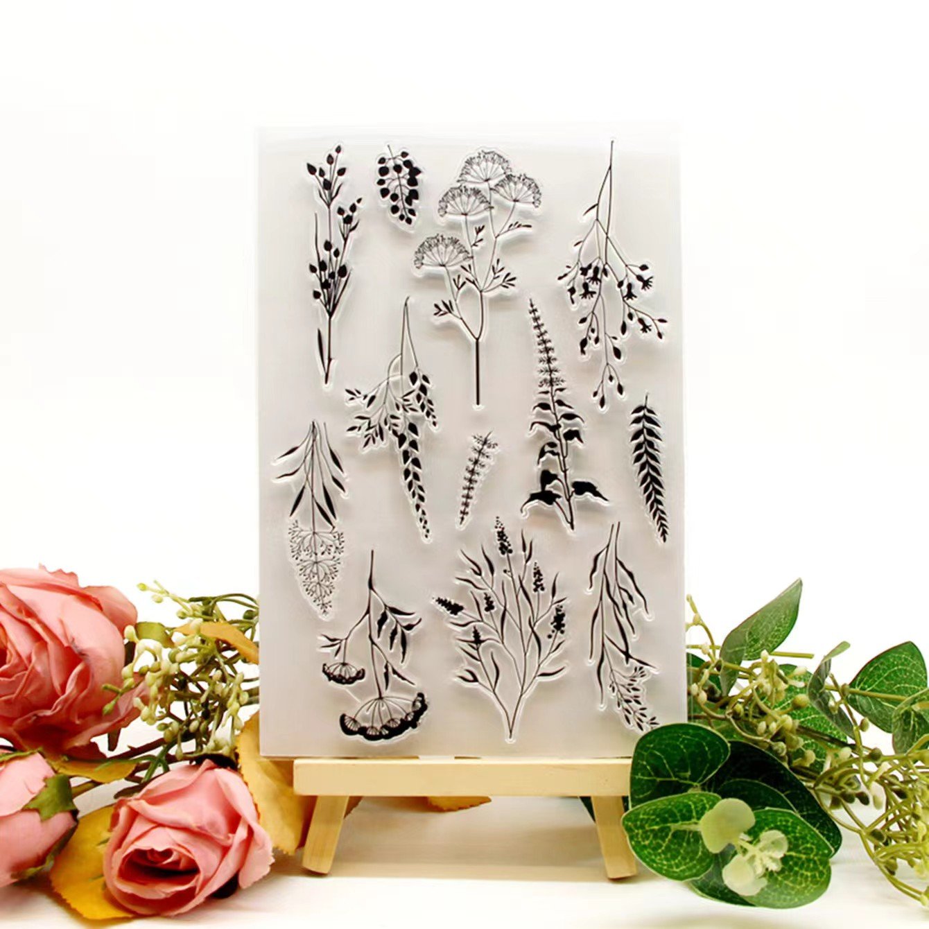Personalized Custom Silicone Transparent Stamps Clear Stamp for Cards Making DIY Scrapbooking Photo Album Decoration Paper Craft