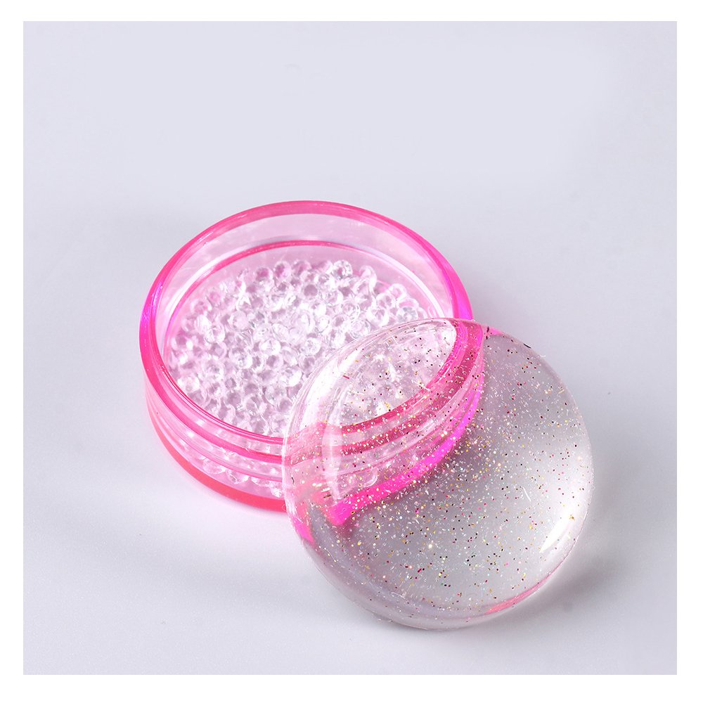 3.8cm Silicone Nail Art Stamper for Unique and Eye-catching Designs for Creating Distinctive Nail Art