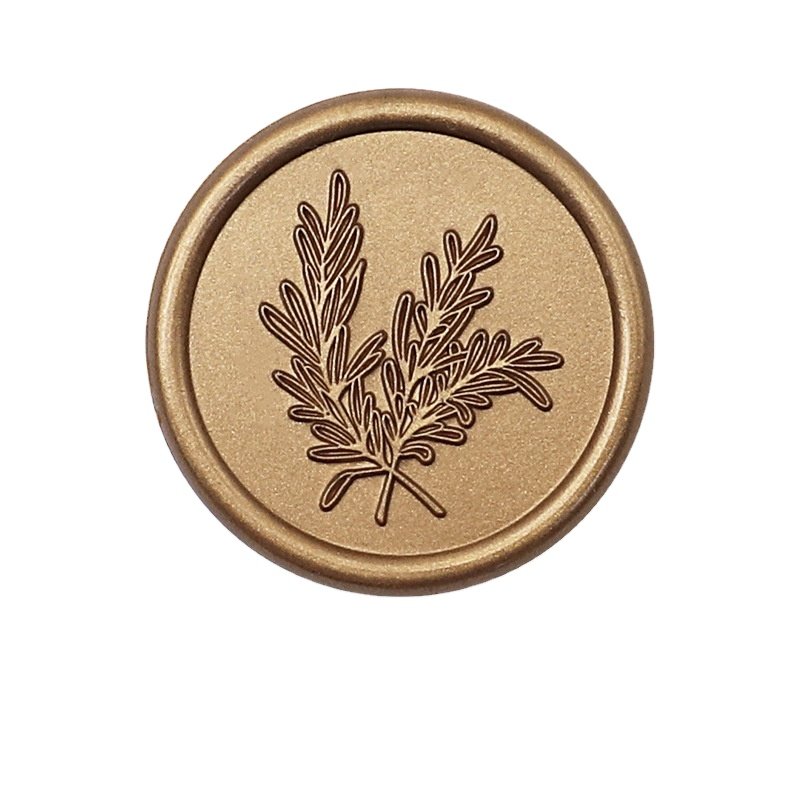 Factory vintage customized Guest Invitation letter Wedding bride event stationery Gift Wrapping self-adhesive Wax seal Sticker