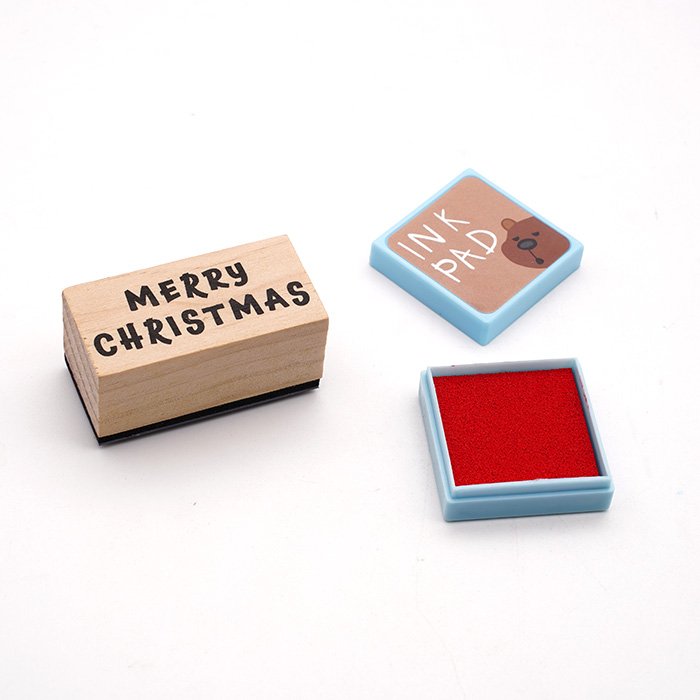 Factory Direct Supply non-toxic square stamp pad mini ink pad children DIY inkpad stamp pad for children's toy 281