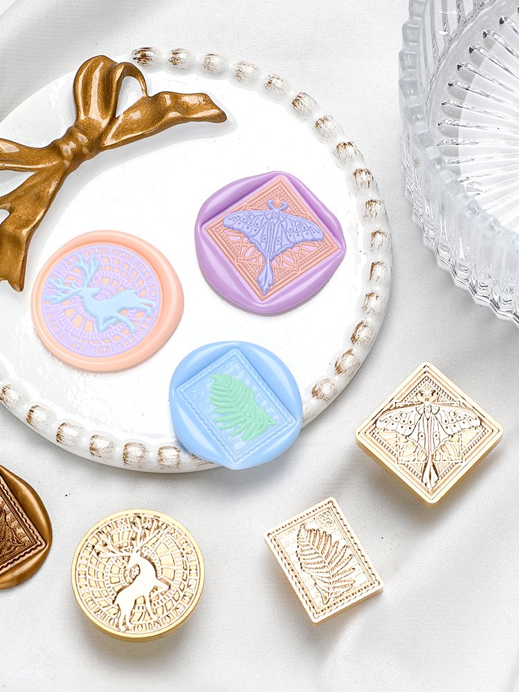 New product embossed stamp wax seal irregular 3D retro decoration seal/manufacturer wholesale