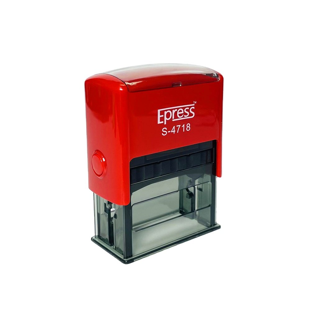 Custom Factory Price Stationery Office Stamper Self-inking Stamps Self Inking Rubber Stamp
