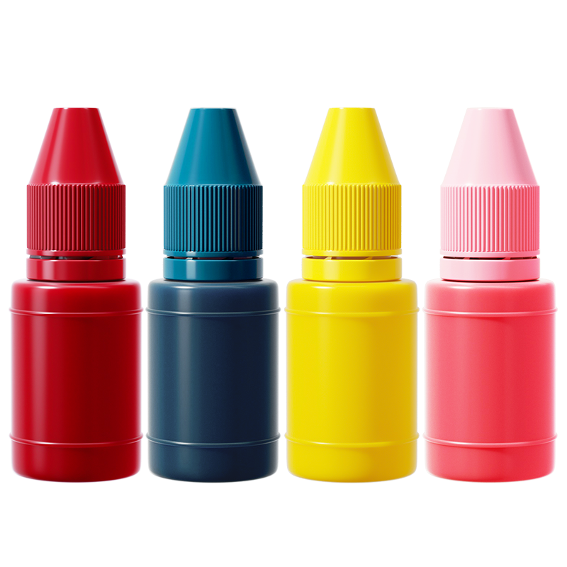 10ML good quality flash pre-stamp fingerprint pad oil photosensitive printing stamp ink flash ink