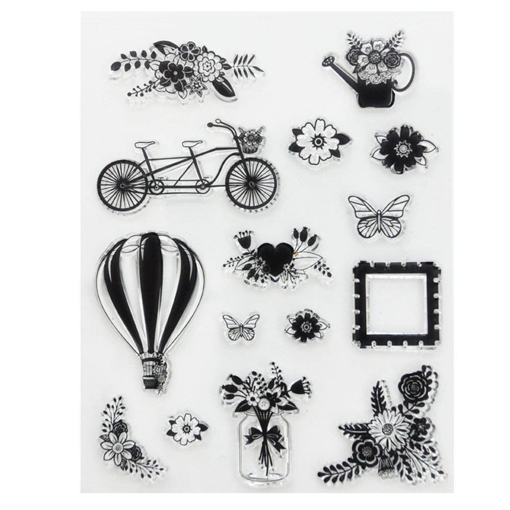 Beautiful Design TPR wholesale DIY Craft Scrapbooking Photo Album Clear Stamp