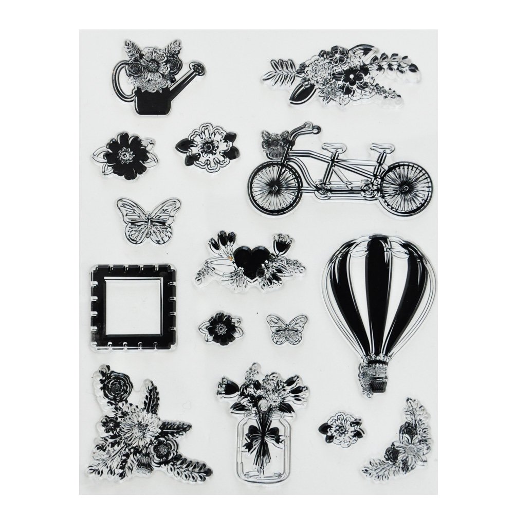 Beautiful Design TPR wholesale DIY Craft Scrapbooking Photo Album Clear Stamp