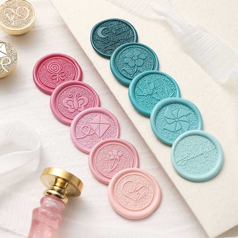 Cute and Fresh Series Stamp/Relief Matte Brass Carving/seal wax stamp/Envelope invitation letter gift decoration/wholesale