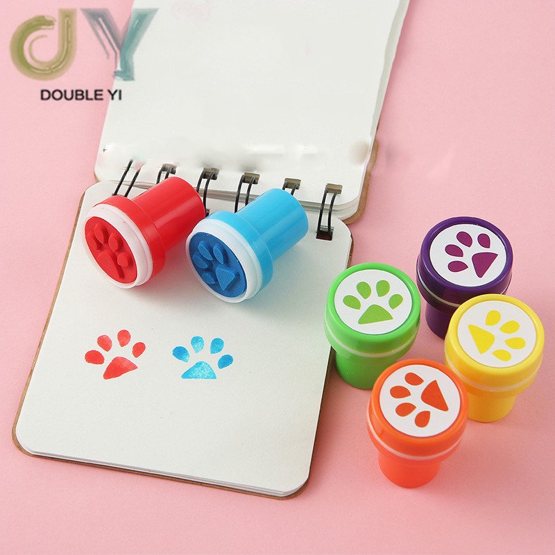wholesale Cartoon stamps with paw shape stamp