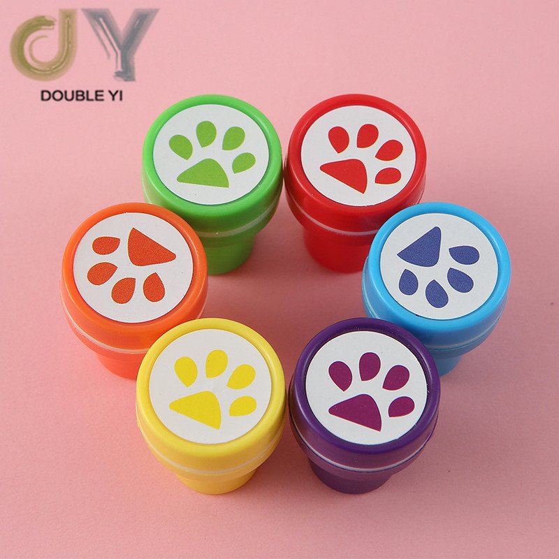 wholesale Cartoon stamps with paw shape stamp