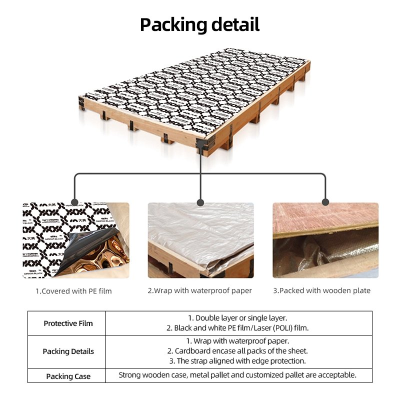 304 316L Customized Rose Gold Stamped Water Ripple Stainless Steel Decorative Metal Sheet For Door Panel