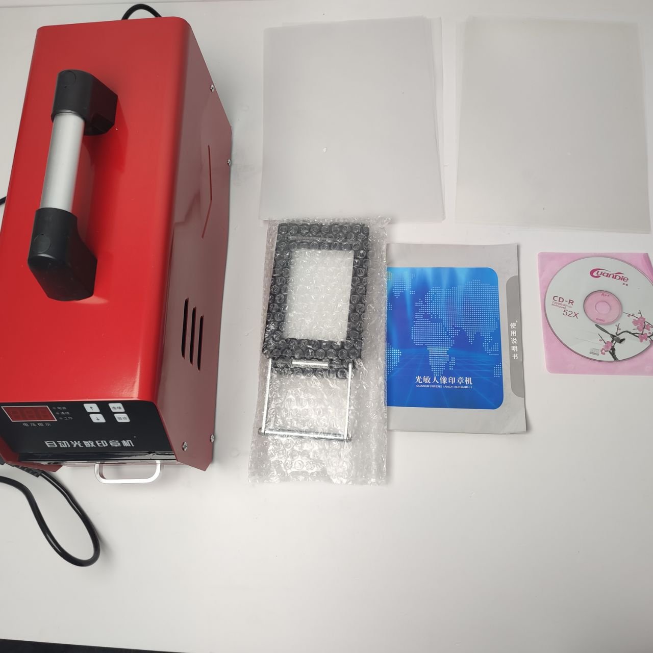 Flash Stamp Machine Pre Inked Stamp Machine for Making Rubber Stamp Maker Machine