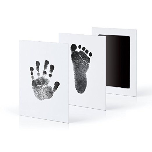 Inkless Handprint And Footprint Paw Print Stamp Pad Baby Clean Ink Pad For Family Memory Gift