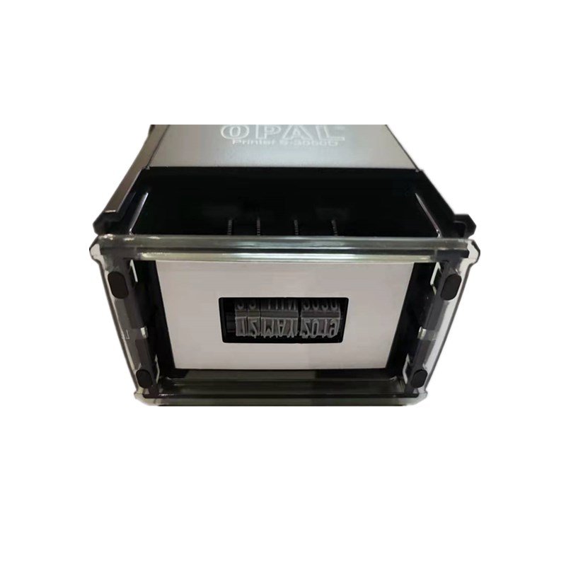 self inking stamp rubber stamp cachet dateur 30*50mm WES stamp