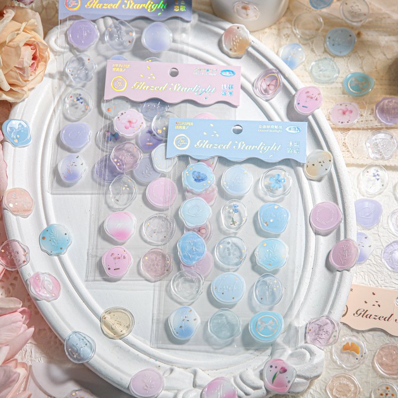 China Manufacturer Personalized Door to door Shipping Wax seal Decorative Wedding Debossed Custom wax seal stamp sticker