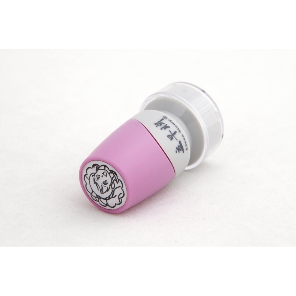 custom JFK seal series hot sale discount office plastic toy rubber photosensitive flash stamp