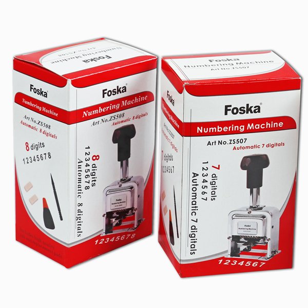 High Quality 6 /7/8/10 Digits Automatic Numbering Machine Office serial number stamping machine